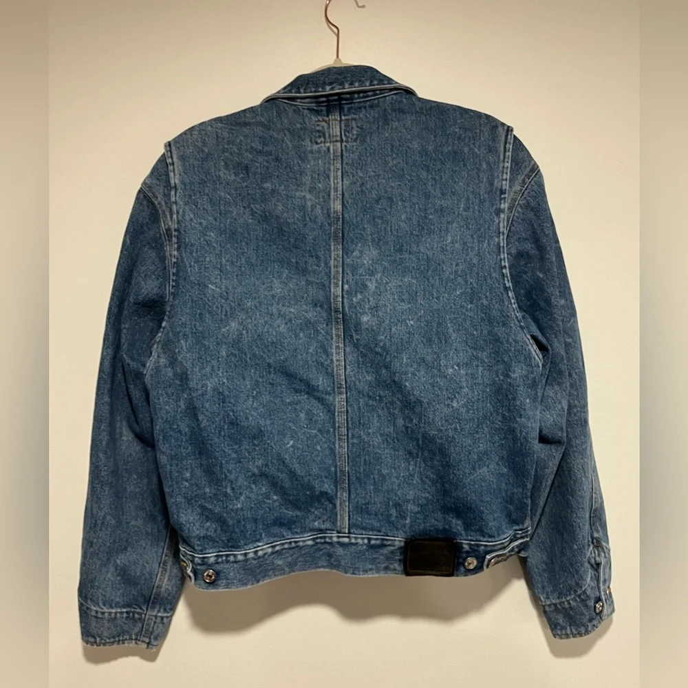 Rare Vintage Polo Ralph Lauren Dungarees Denim Jacket Size M Made In USA - Picture 10 of 11